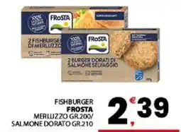 Despar Sicilia Fishburger Frosta offerta
