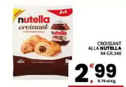 Despar Sicilia Nutella croissant offerta
