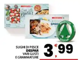 Despar Sicilia Sughi di pesce Despar offerta