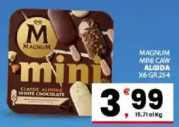 Despar Sicilia Magnum mini classic almond white chocolate offerta