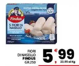 Despar Sicilia Fiori di nasello Findus offerta