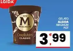 Despar Sicilia Gelato Algida Magnum Pot Crackalojes Classic offerta