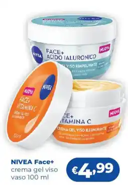 Acqua & Sapone NIVEA Face+ crema gel viso offerta