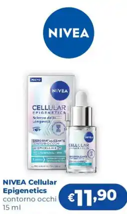 Acqua & Sapone NIVEA Cellular Epigenetics contorno occhi offerta