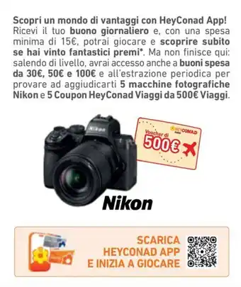 Conad Margherita Nikon offerta
