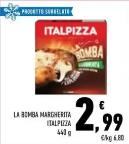 Conad Margherita La bomba margherita Italpizza offerta