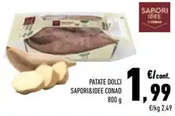 Conad Margherita Patate dolci Sapori&Idee Conad offerta