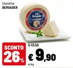 Iper La Grande Caciotta Bergader offerta