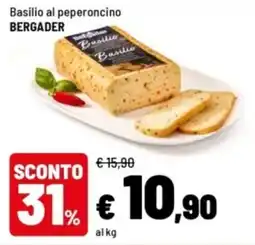 Iper La Grande Basilio al peperoncino Bergader offerta