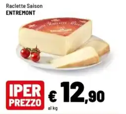 Iper La Grande Raclette Saison Entremont offerta