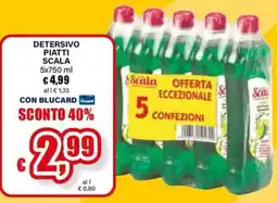 Il Gigante Detersivo piatti Scala offerta