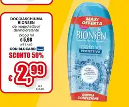 Il Gigante Docciaschiuma Bionsen offerta