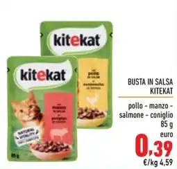 Maxi Supermercati Busta in salsa Kitekat offerta