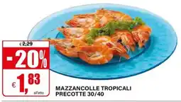 Il Gigante Mazzancolle tropicali precotte offerta