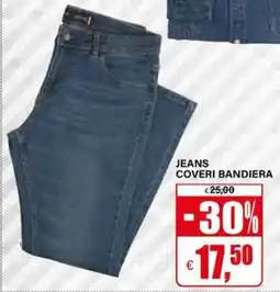 Il Gigante Jeans Coveri Bandiera offerta