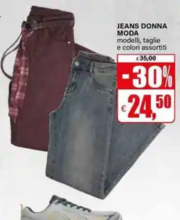Il Gigante Jeans donna moda offerta