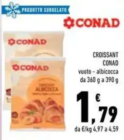 Conad Superstore Croissant Conad vuoto - albicocca offerta