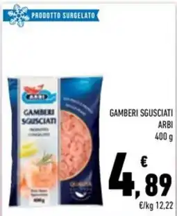 Conad Superstore Gamberi sgusciati Arbi offerta