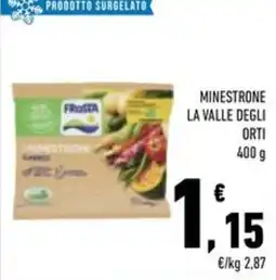 Conad Superstore Minestrone la valle degli orti offerta