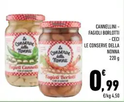 Conad City Le conserve della nonna Fagioli Cannellini offerta