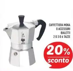 Conad Superstore Caffettiera Moka Bialetti offerta