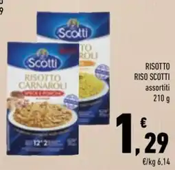 Conad City Risotto Carnaroli Scotti offerta