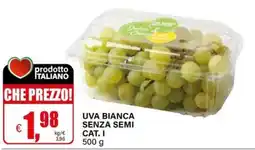 Il Gigante Uva bianca senza semi offerta