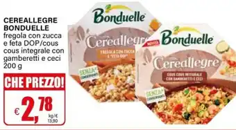 Il Gigante Cereallegre Bonduelle offerta