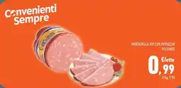 Conad Superstore Mortadella IGP con pistacchi Felsineo offerta