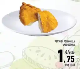 Conad Superstore Petto di pollo alla valdostana offerta