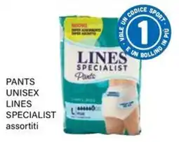 Il Gigante Pants unisex lines specialist offerta