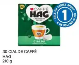 Il Gigante Cialde caffè Hag offerta
