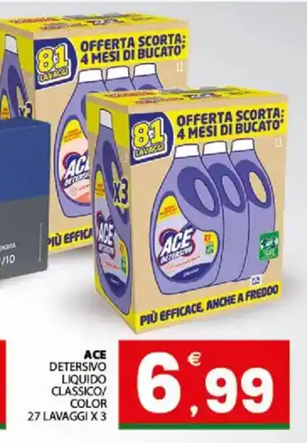 Ace Detersivo Liquido Classico