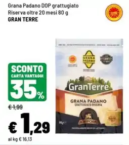 Iper La Grande Grana Padano DOP grattugiato Riserva offerta