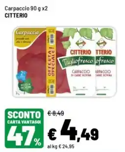 Iper La Grande Carpaccio Citterio offerta