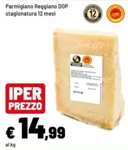 Iper La Grande Parmigiano Reggiano DOP offerta