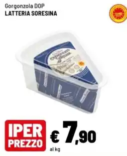 Iper La Grande Gorgonzola DOP LATTERIA SORESINA offerta