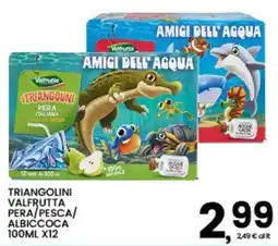 Interspar Triangolini Valfrutta offerta