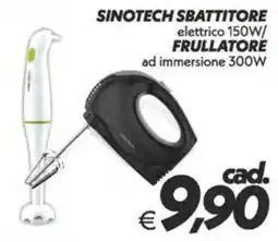Iper Super Conveniente Sinotech sbattitore elettrico / frullatore ad immersione offerta