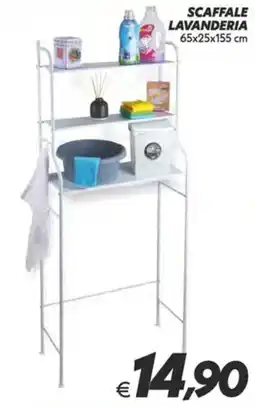 Iper Super Conveniente Scaffale lavanderia offerta