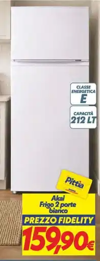 Iper Super Conveniente Akai Frigo 2 porte bianco offerta