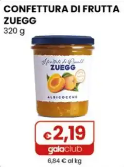 Gala Supermercati Confettura di frutta Zuegg offerta
