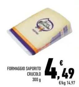 Conad Margherita Formaggio saporito crucolo offerta