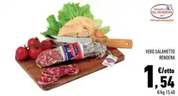 Conad Margherita Vero salametto rendena offerta