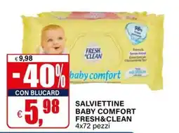 Il Gigante Salviettine baby comfort fresh&clean offerta