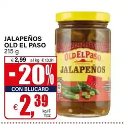 Il Gigante Jalapeños Old El Paso offerta