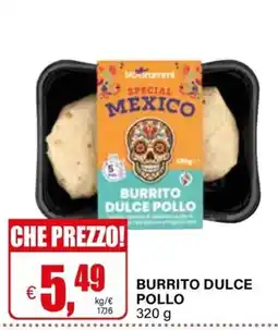 Il Gigante 100 Grammi Special Mexico Burrito Dulce Pollo offerta