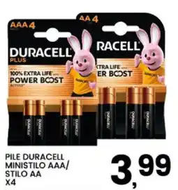 Interspar Pile Duracell Ministilo AAA/ Stilo AA offerta