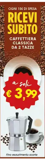 Interspar Caffettiera classica da 2 tazze offerta