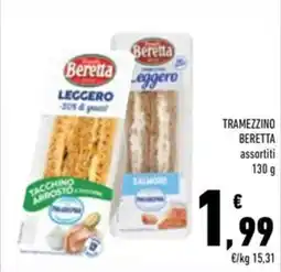 Conad Superstore Tramezzino Beretta assortiti offerta